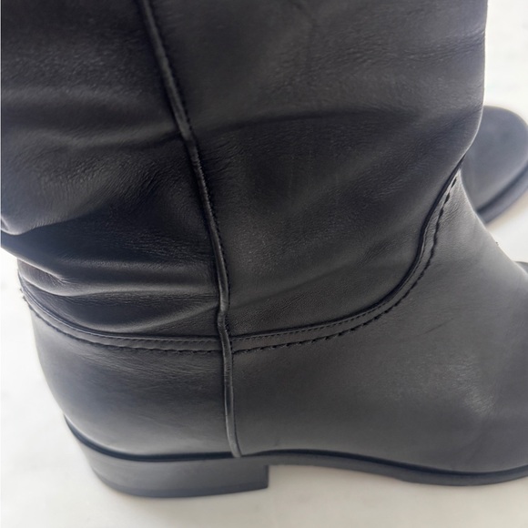 CHANEL Knee High Leather Equestrian Riding Boots - Picture 13 of 14